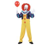 It Classico 1990 Pennywise Costume Halloween Autorizzato Vestito