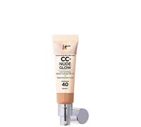 IT Cosmetics CC+ and Nude Glow Fondotinta Illuminante con Siero e SPF 40 32 ml (varie tonalità) - Medium Tan Medium Tan