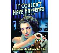 It Couldn't Have Happened But It Did (DVD) Evelyn Brent Reginald Denny