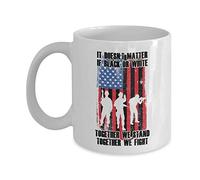 It Doesn'T Matter If Black Or White Funny Tazze Eleganti Mug Unico Tazza Per Ufficio Casa Cappuccino 330Ml