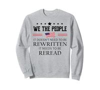 It Doesn't Need to Be Rewritten Constitution US We People Felpa