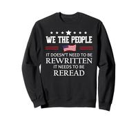 It Doesn't Need to Be Rewritten Flag Constitution We People Felpa