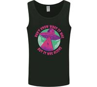 It Era Alieni UFO Uomo Canotta Maglia