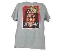 It Era Tutti Un Sogno Biggie Smalls The Notorious B I G Grigio Grande T-Shirt Da