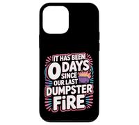 It Has Been 0 Days Since Our Last Dumpster Fire - Custodia per iPhone 12 mini