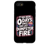 It Has Been 0 Days Since Our Last Dumpster Fire - Custodia per iPhone SE (2020) / 7/8