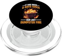It Has Been 0 Days Since Our Last Dumpster Fire PopSockets PopGrip per MagSafe