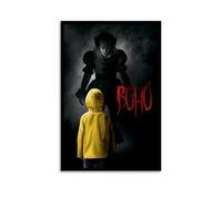 It Horror Movie Poster Scary of Pennywise, opera d'arte da parete, dipinto, tela, regalo, soggiorno, stampe, camera da letto, decorazione, opere d'arte 20 x 30 cm