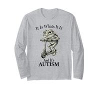 It is What It is And It's Autism Funny Autism Maglia a Manica