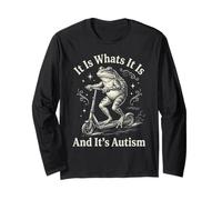 It is What It is And It's Autism Funny Autism Maglia a Manica