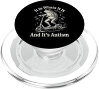 It is What It is and It's Autism Funny Autism PopSockets PopGrip per MagSafe