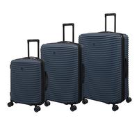 It Luggage Precursor Titan 3 pezzi Hardside 8 Wheel Expandable Spinner Set, maiolica blu, L, Precursor - Set di 3 spinner estensibili Hardside 8 Wheel