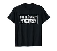 IT Manager Non è Il peggior Sarcastico Divertente Maglietta