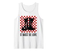 It Must Be Love 2 Tone Ska Music Checkerboard Canotta