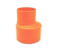 IT.RE Riduzioni in PVC Rosso 160x125mm per Tubi di Scarico, Multicolore, Standard