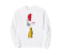 IT Red Balloon Felpa, Unisex per Adulti, Bianco, XL