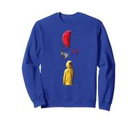 IT Red Balloon Felpa, Unisex per Adulti, Blu Reale, S