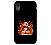 It s a Fall Yall Cat Leaf Autunno Albero Autunno Ringraziamento Custodia per iPhone XR