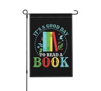 It S A Good Day To Read A Book Bandiera All'Aperto Colorato Bandiera Da Giardino Appendere Bandiere Da Giardino Per Celebrazione Balcone Festival 30X45cm