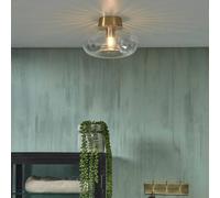 IT´S ABOUT ROMI IT'S ABOUT ROMI Bruxelles Plafoniera oro/trasparente IT´S ABOUT ROMI