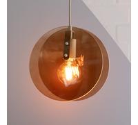 IT´S ABOUT ROMI IT'S ABOUT ROMI Lampada a sospensione Toledo, color ambra, Ø 25 cm IT´S ABOUT ROMI