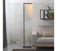 IT´S ABOUT ROMI IT'S ABOUT ROMI Lampada da terra Boston, Ø 25 cm, nero/crema IT´S ABOUT ROMI