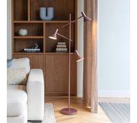 IT´S ABOUT ROMI IT'S ABOUT ROMI Lampada da terra Izmir, rosso scuro, a 3 luci IT´S ABOUT ROMI