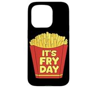 It’s Fry Day Funny French Fries Design Custodia per iPhone 15 Pro