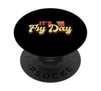 It’s Fry Day Funny French Fries Design PopSockets PopGrip Adesivo
