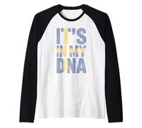 It’s in My Dna Sweden Flag Swedish Roots Maglia con Maniche Raglan
