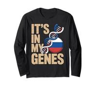 It’s in My Genes Russian Roots Heritage Russia Maglia a Manica