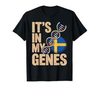 It’s in My Genes Sweden Swedish Roots Maglietta