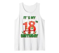 It’s My 18th Birthday Christmas Snowman 18 Year Old Xmas Canotta