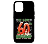 It’s My 60th Birthday Christmas Snowman 60 Year Old Xmas Custodia per iPhone 12/12 Pro