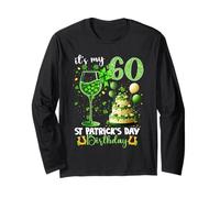 It’s My 60th Birthday St. Patrick’s Day 60 Years Old Party Maglia a Manica