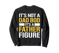 It’s Not a Dad Bod It’s a Father Figure Funny Dad Tee Felpa