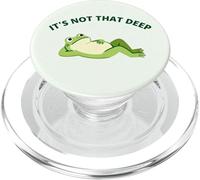It’s Not That Deep Frog Meme Cute Funny Phone Grip PopSockets PopGrip per MagSafe