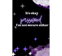 It’s okay password I’m not secure either: Password Book Vol. 1 PURPLE
