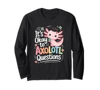 It’s Okay To Axolotl Questions Maglia a Manica