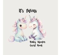 It’s Twins V-4: Twins Baby Shower Keepsake with Advice for Parents, Gift Log, Photo Section, and Memory Pages