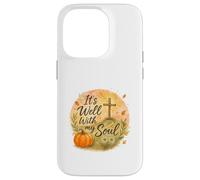 It’s Well With My Soul Fall Christian Watercolor Custodia per iPhone 14 Pro