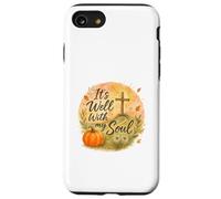 It’s Well With My Soul Fall Christian Watercolor Custodia per iPhone SE (2020) / 7/8
