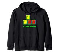 It’s What Moves Me Funny Gaming Vintage Wasd PC Gamer Felpa con Cappuccio