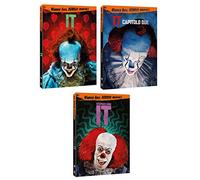 IT SERIE COMPLETA: IT- STEPHEN KING'S + IT(2017) + IT CAPITOLO DUE (3 FILM IN DVD) EDIZIONE ITALIANA