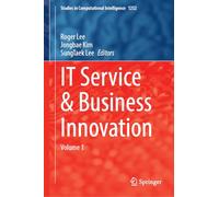 IT Service & Business Innovation: Volume 1