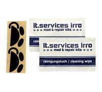 IT-Services Irro 2 Set di Glides/Mouse Pads per Il Mouse PC Logitech G100 / G100S comprende 2 Cuscinetti per la Pulizia
