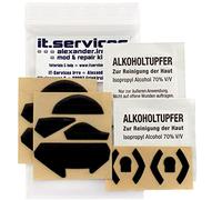 IT-Services Irro 2 Set di Glides/Mouse Pads per Il Mouse PC Logitech G402 Hyperion Fury comprende 2 Cuscinetti per la Pulizia