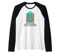 IT Sysadmin Tech Support If It Works Don't Touch It Maglia con Maniche Raglan