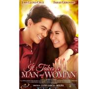 It Takes A Man and A Woman Filipino DVD (2013) - John Lloyd Cruz, Sarah Geronimo