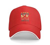 It Took Me 50 Years To Look This Good Cappello Confortevole Cappello Hiphop Moda Cappellino da Baseball per Corsa Uomo Caccia